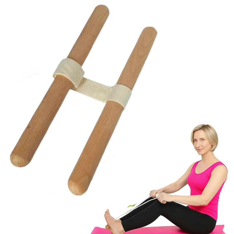 Yoga Of Fitness - Esticador de Isquiotibiais com Faixa Ajustável