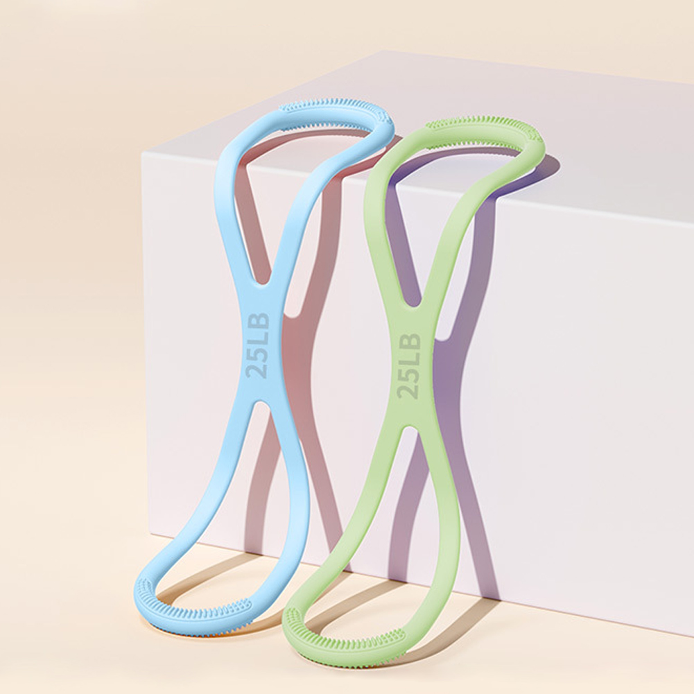 Yoga Fitness Resistance Band - Figura 8 faixa de resistência fitness