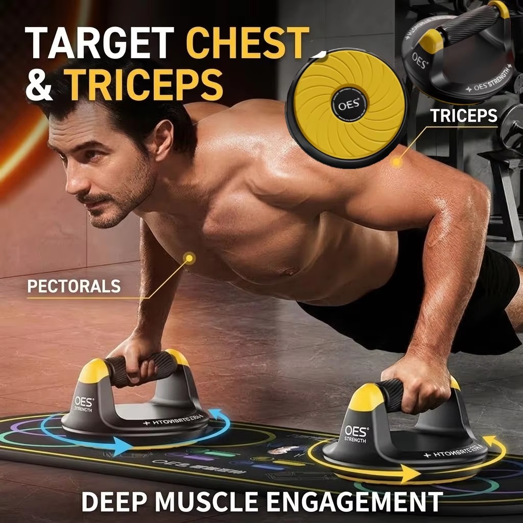Push Up Board - 360 ° Prancha de Treino Portátil