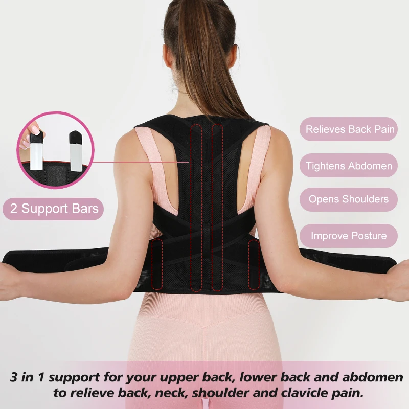 Suporte Lombar Esportivo Ajust - Posture Corrector Back avaliação e preço