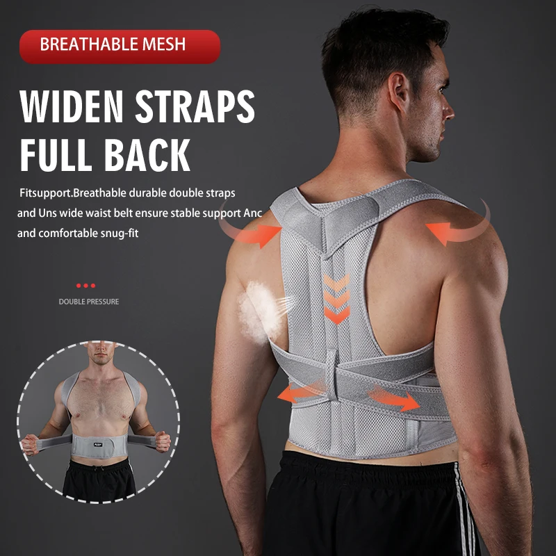 Suporte Lombar Esportivo Ajust - Posture Corrector Back avaliação e preço