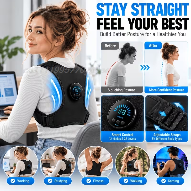 Corretor de Postura Ems para A - Posture Corrector Back avaliação e preço