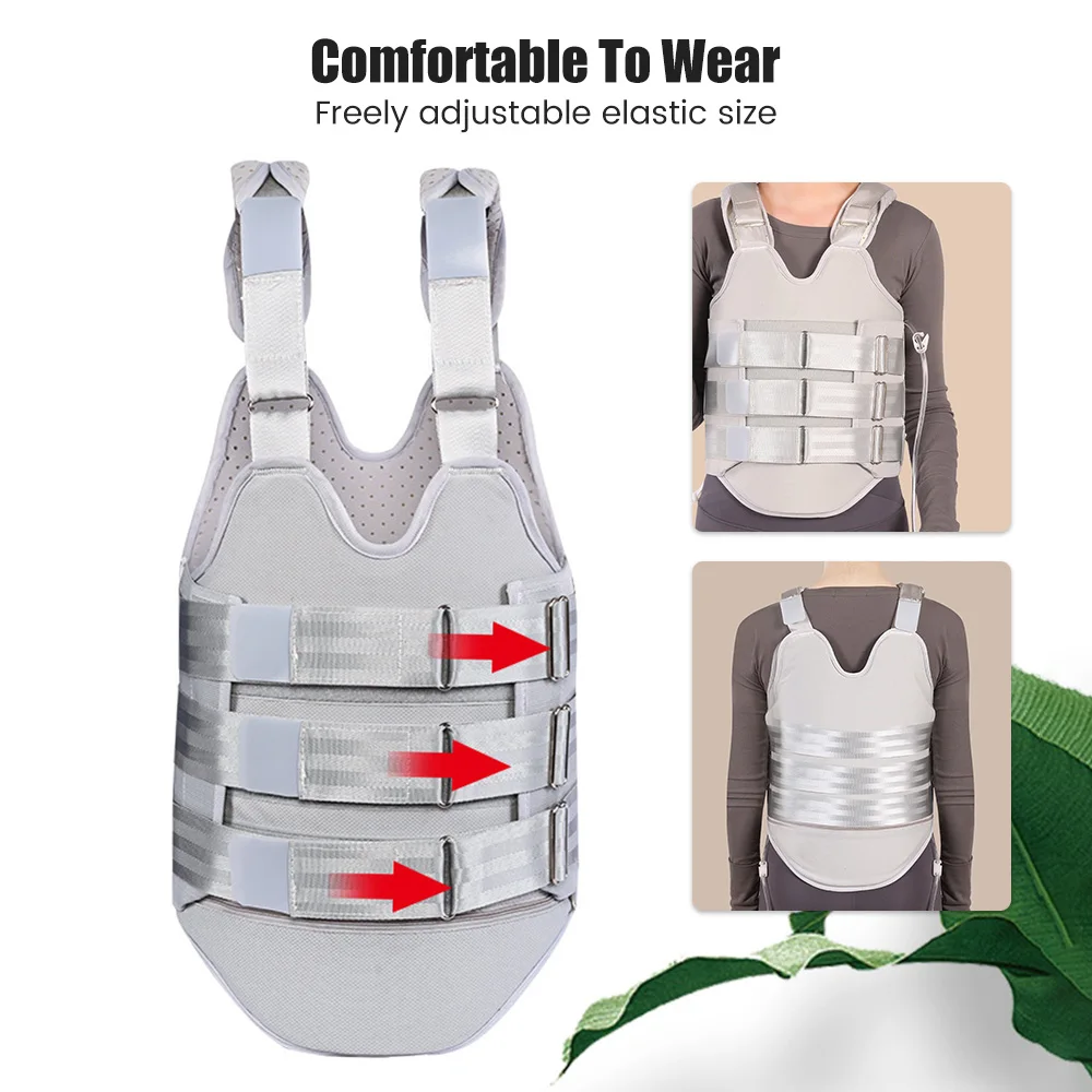 Thoracolumbar cinta de fixação - Posture Corrector Back avaliação e preço